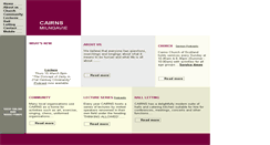 Desktop Screenshot of cairnschurch.org.uk